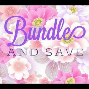 Floral Bundle and Save Poster